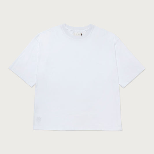 Crest Box T-Shirt - White