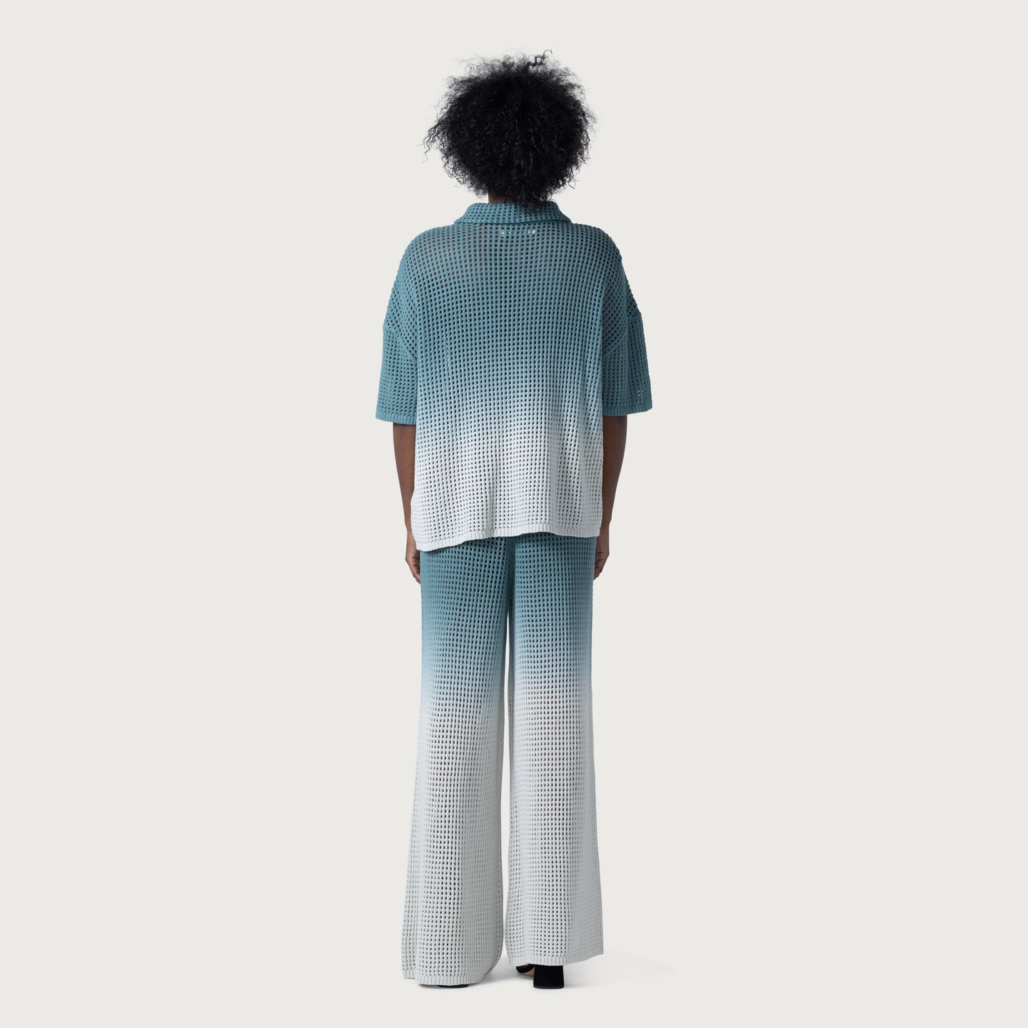 Crochet Ombre Pant - Green