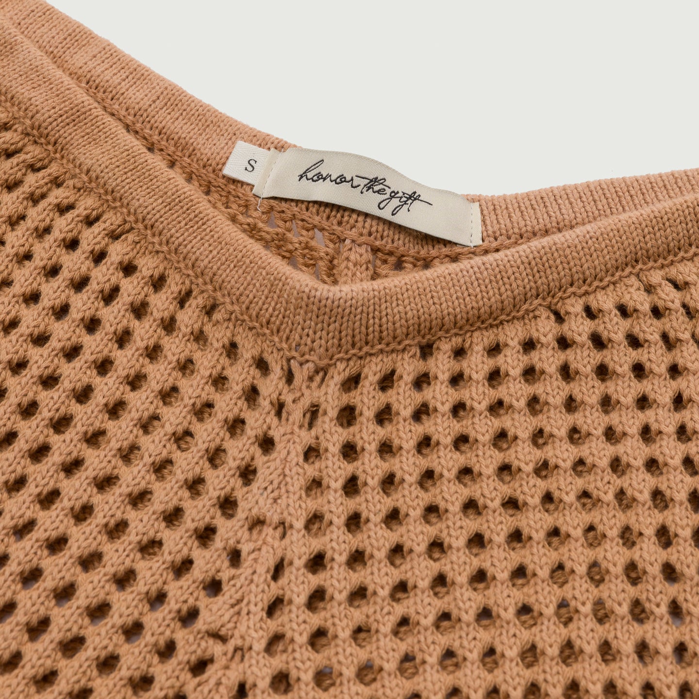 Crochet Ombre Pant - Tan