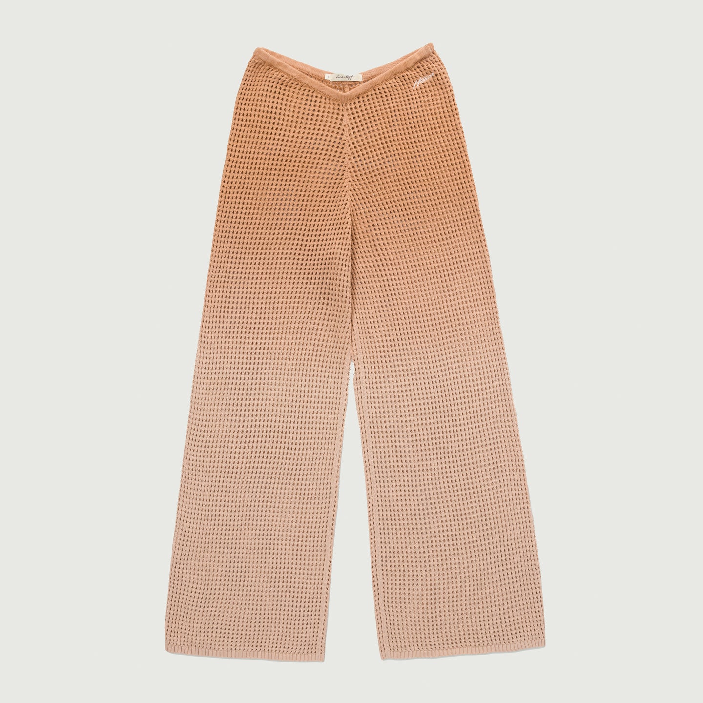 Crochet Ombre Pant - Tan