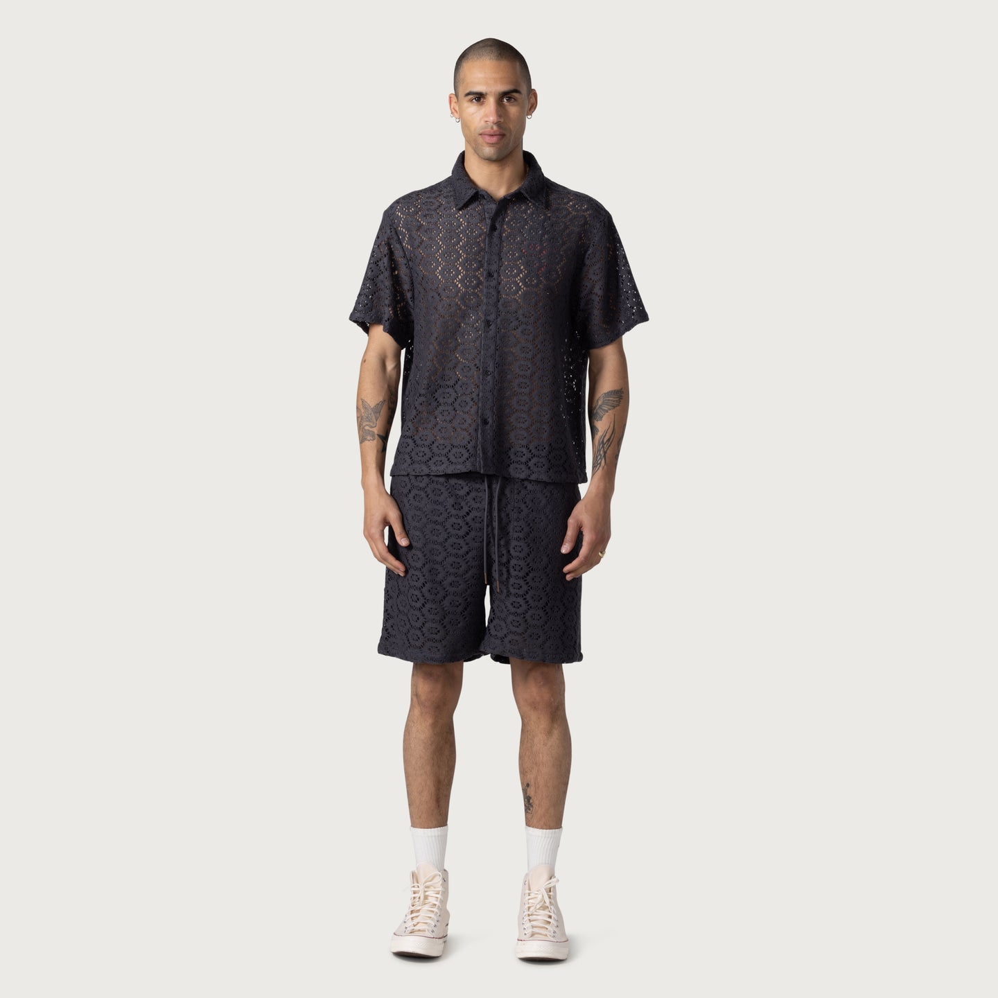 Crochet Short - Black