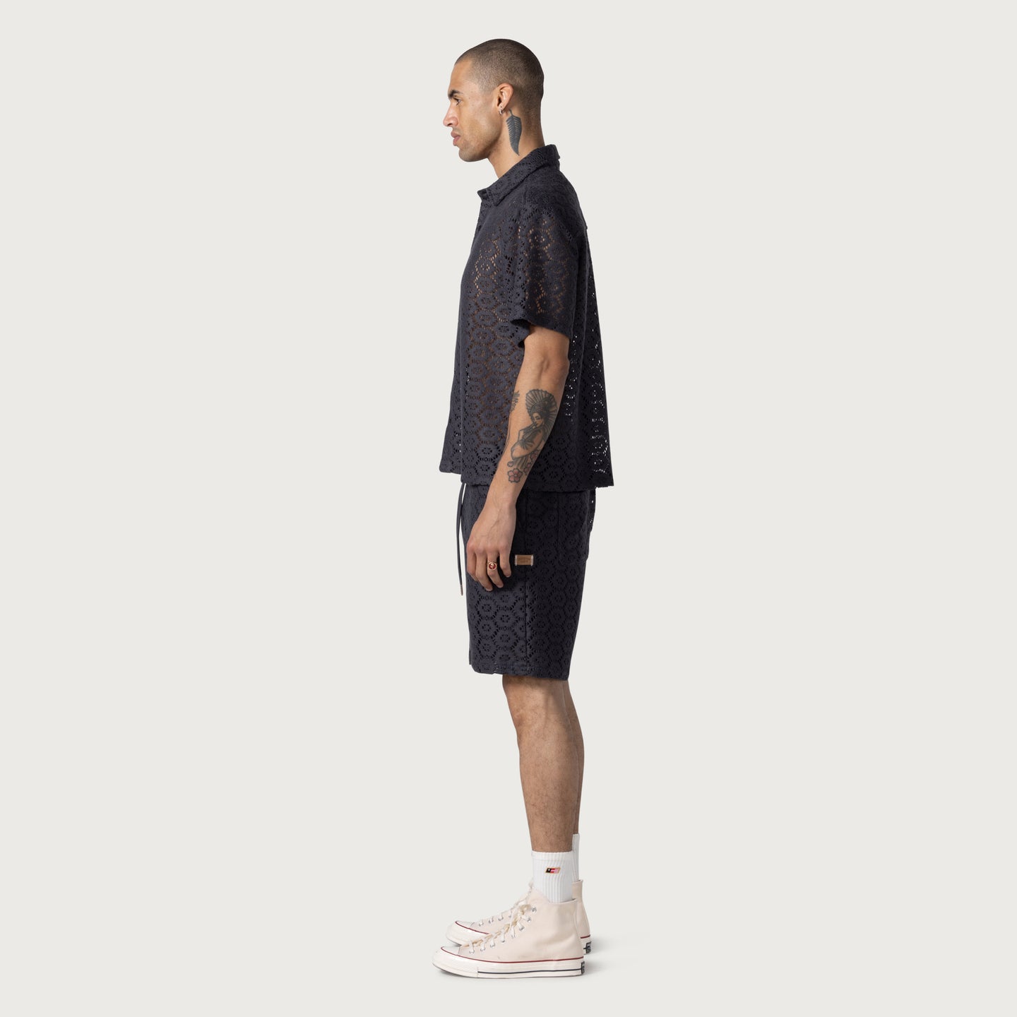 Crochet Short - Black