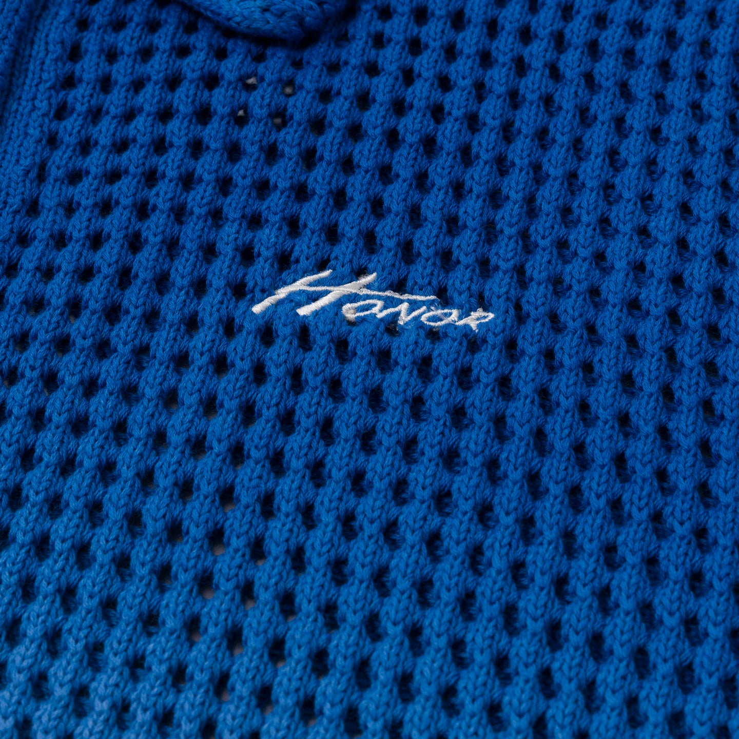 Crochet Ombre Shirt - Blue