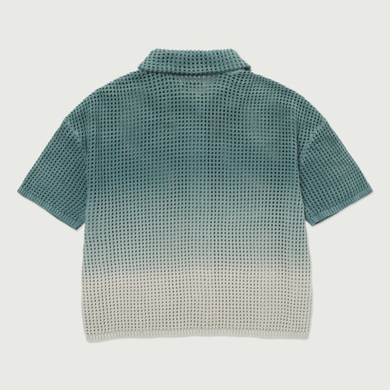 Crochet Ombre Shirt - Green