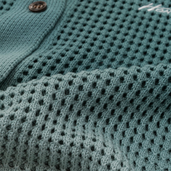 Crochet Ombre Shirt - Green