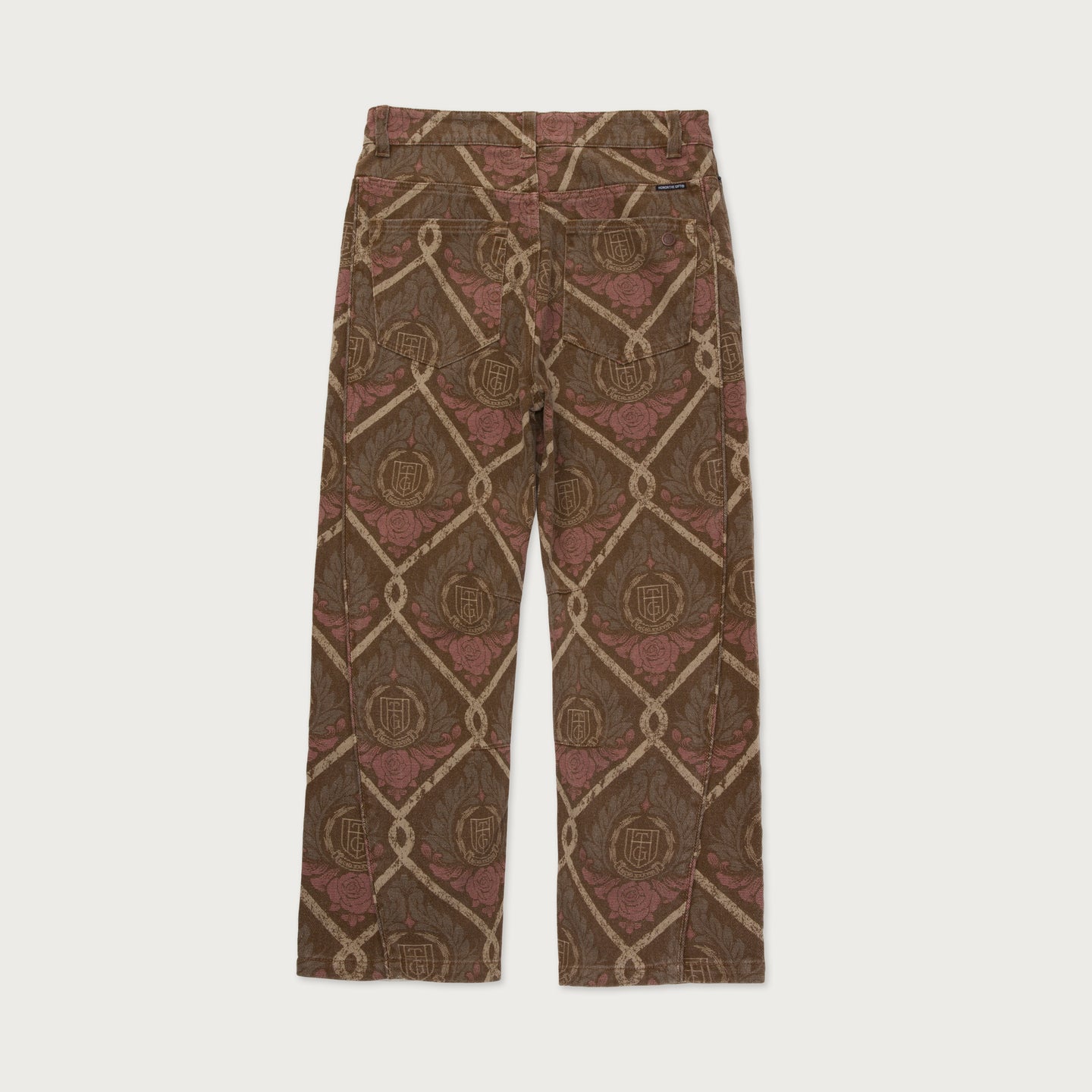 HTG® Denim Pant - Brown