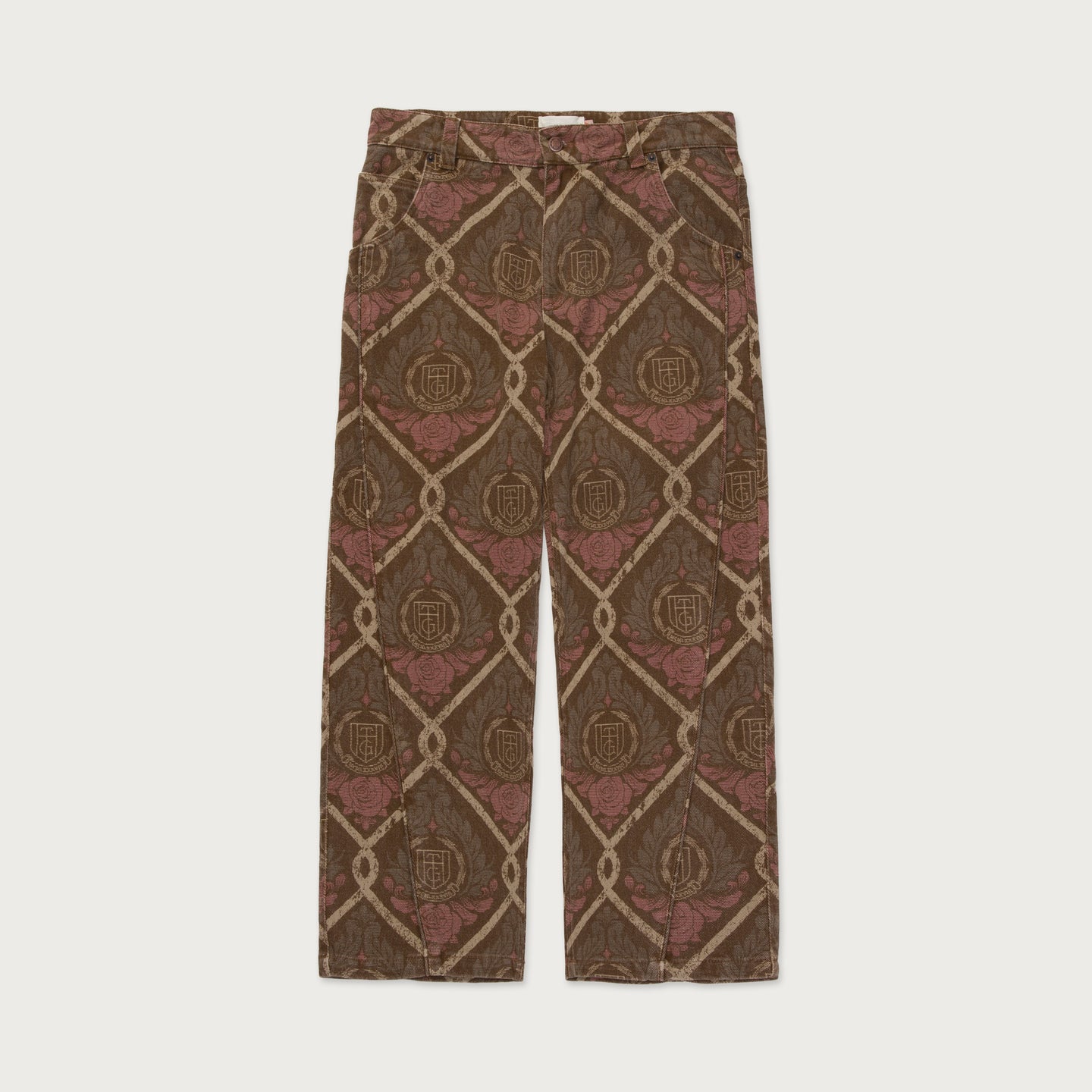 HTG® Denim Pant - Brown