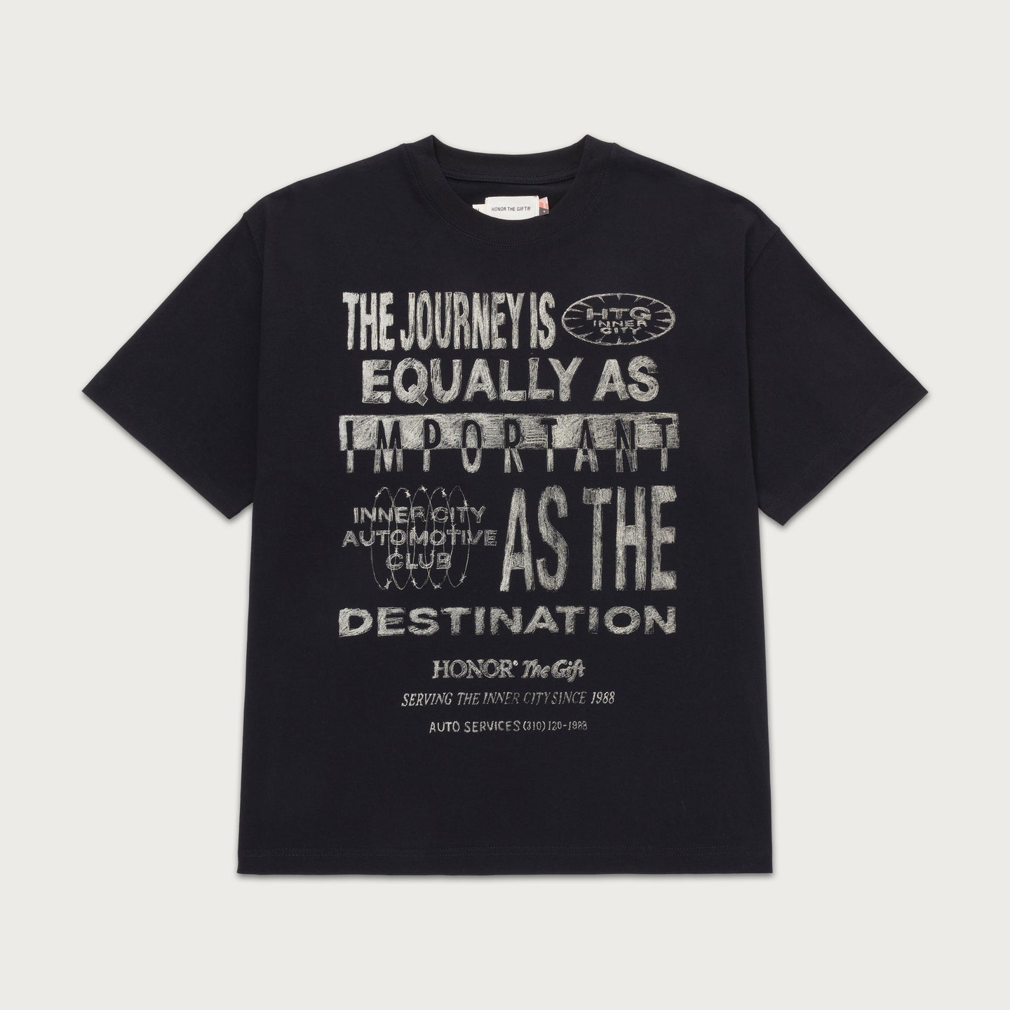 Traveled Journey Tee - Black