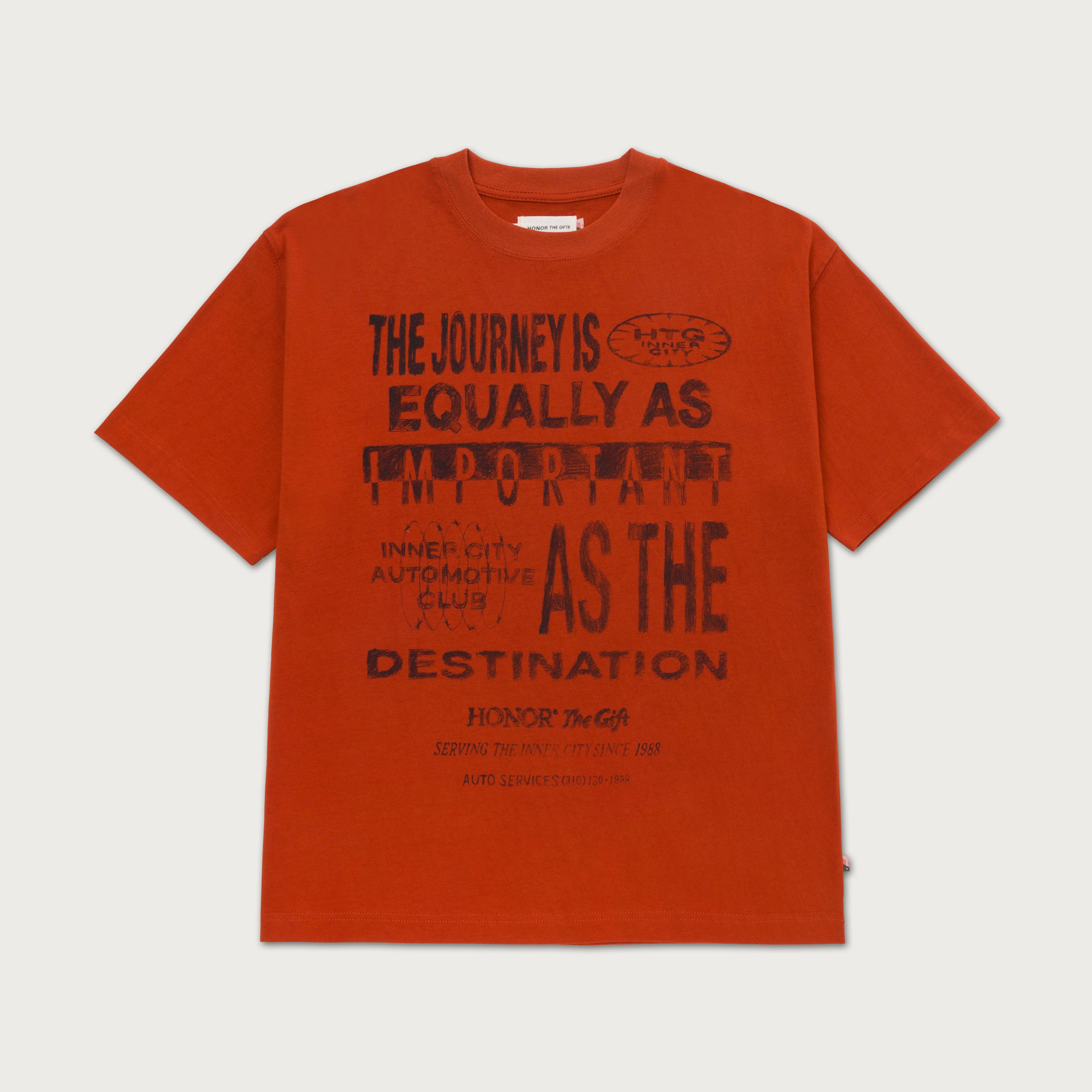 Traveled Journey Tee - Brown – Honor The Gift