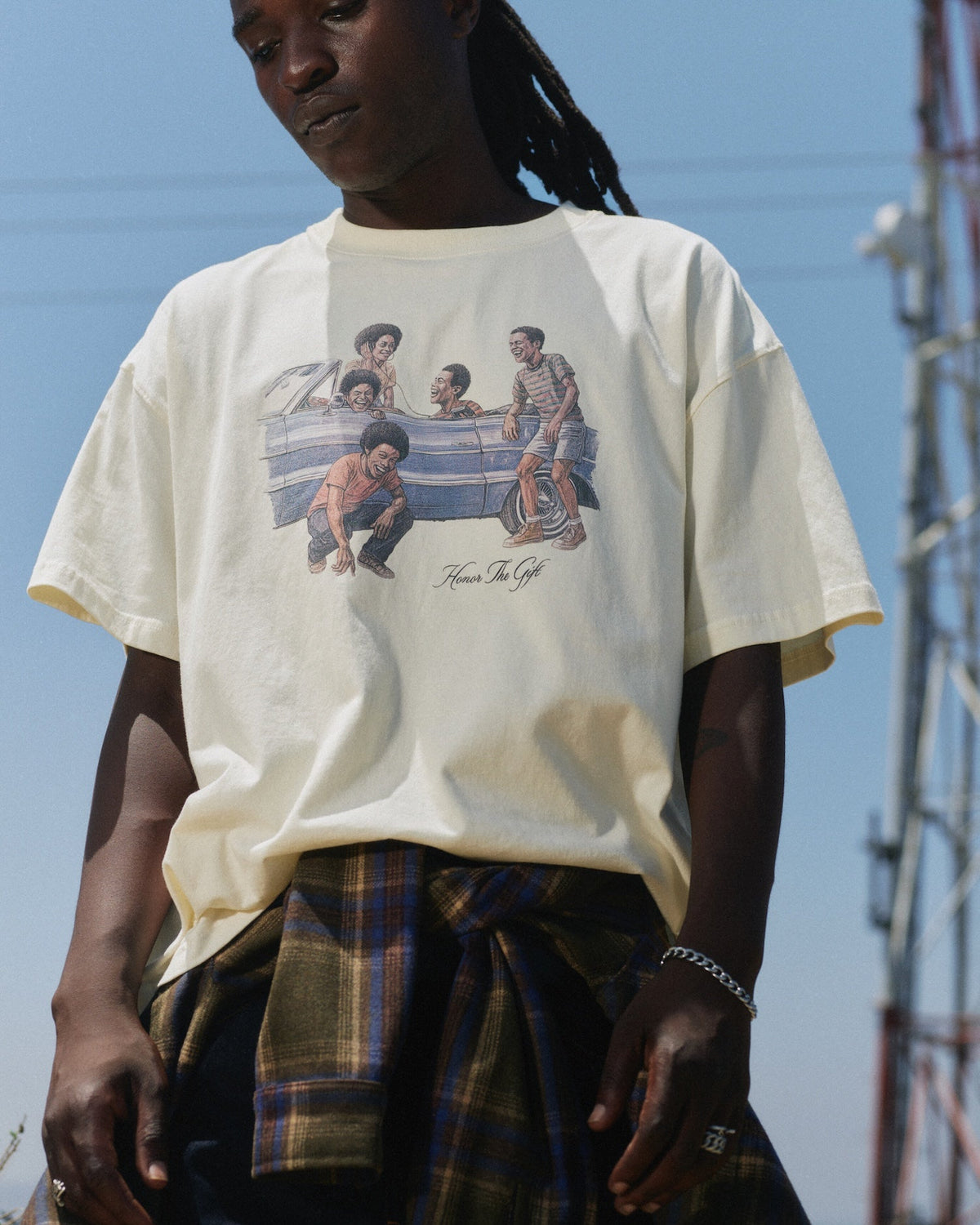 The Lot Tee - Bone