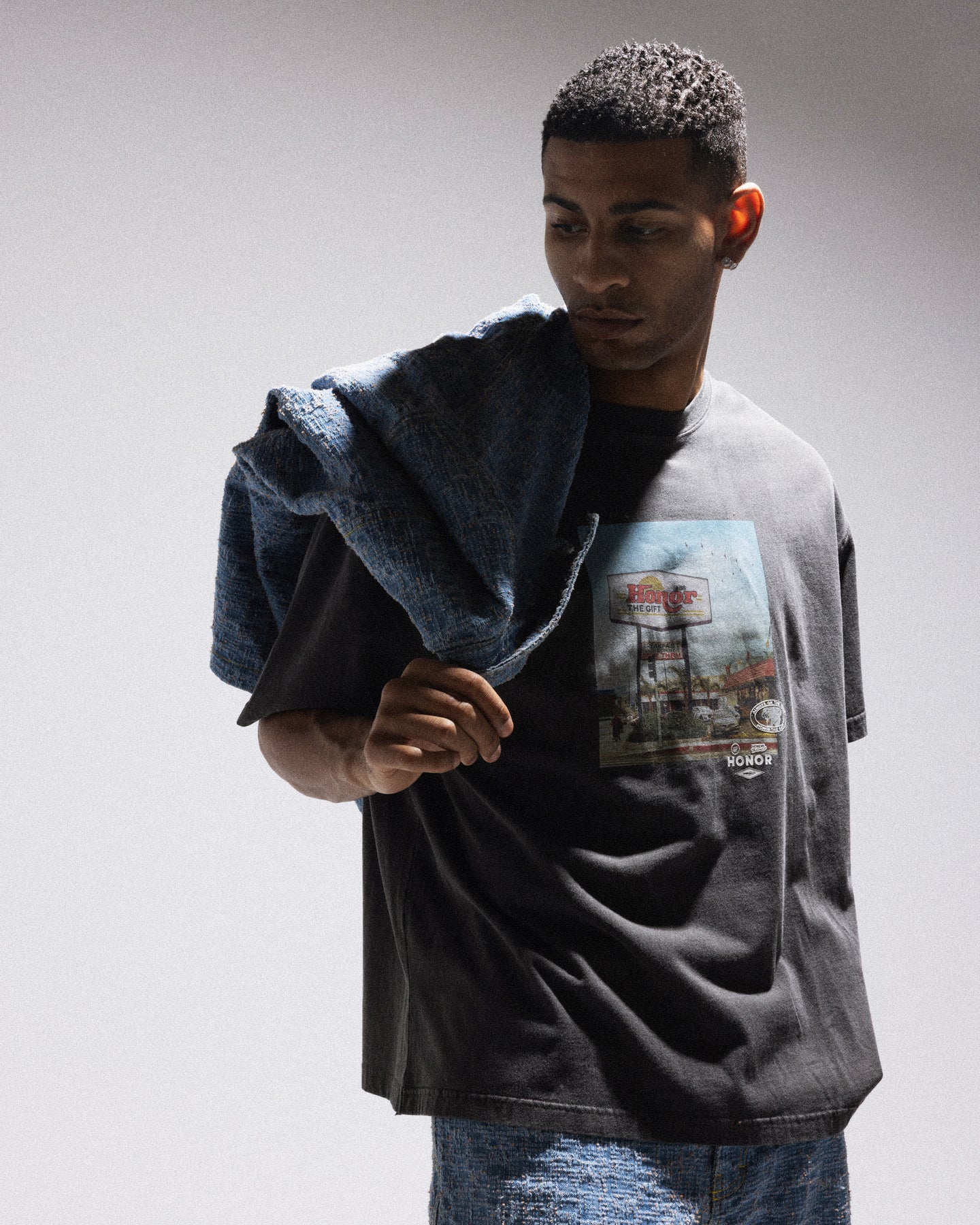 Honor Dining Tee - Black