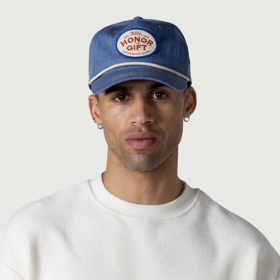 Est 1988 Patch Trucker Cap - Denim