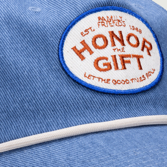 Est 1988 Patch Trucker Cap - Denim