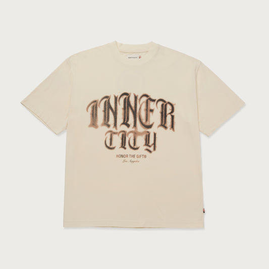 Stamp Inner City T-Shirt - Bone
