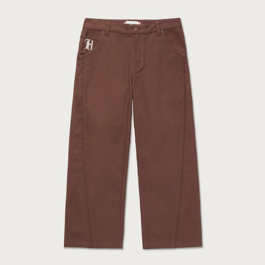 Pipeline Ankle Pant - Brown