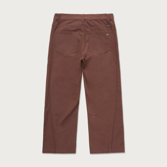 Pipeline Ankle Pant - Brown
