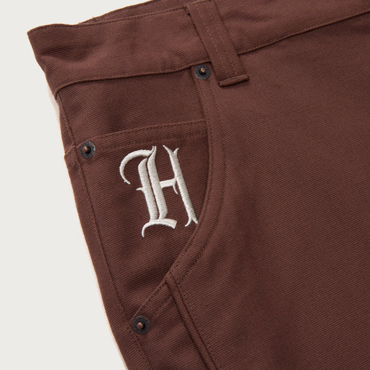 Pipeline Ankle Pant - Brown