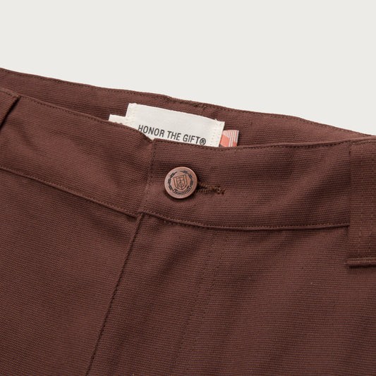 Honor The Gift Men Cable Knit Pants (brown / tan)