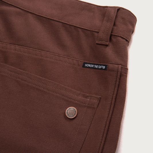 Pipeline Ankle Pant - Brown