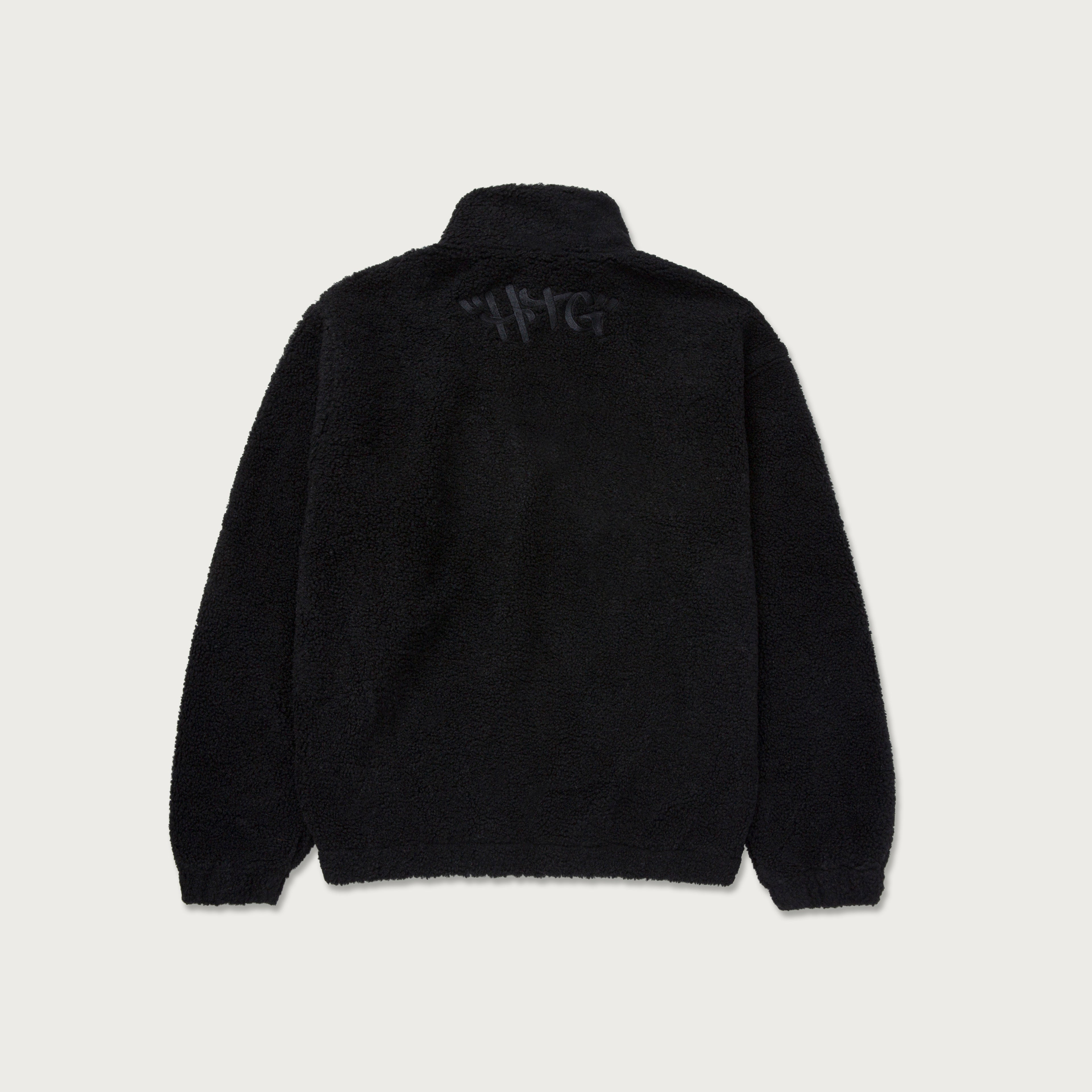 Black discount sherpa jumper