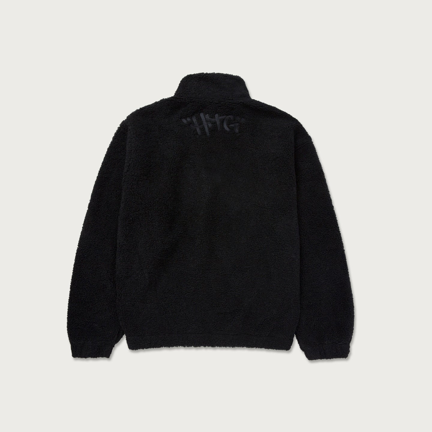 Script Sherpa Pullover - Black