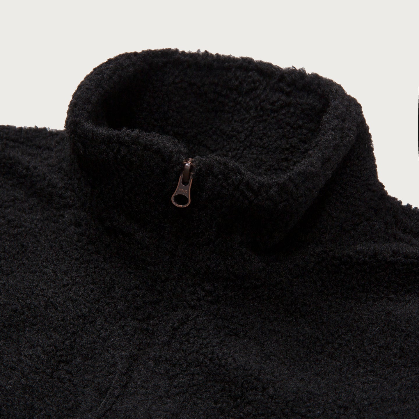 Script Sherpa Pullover - Black