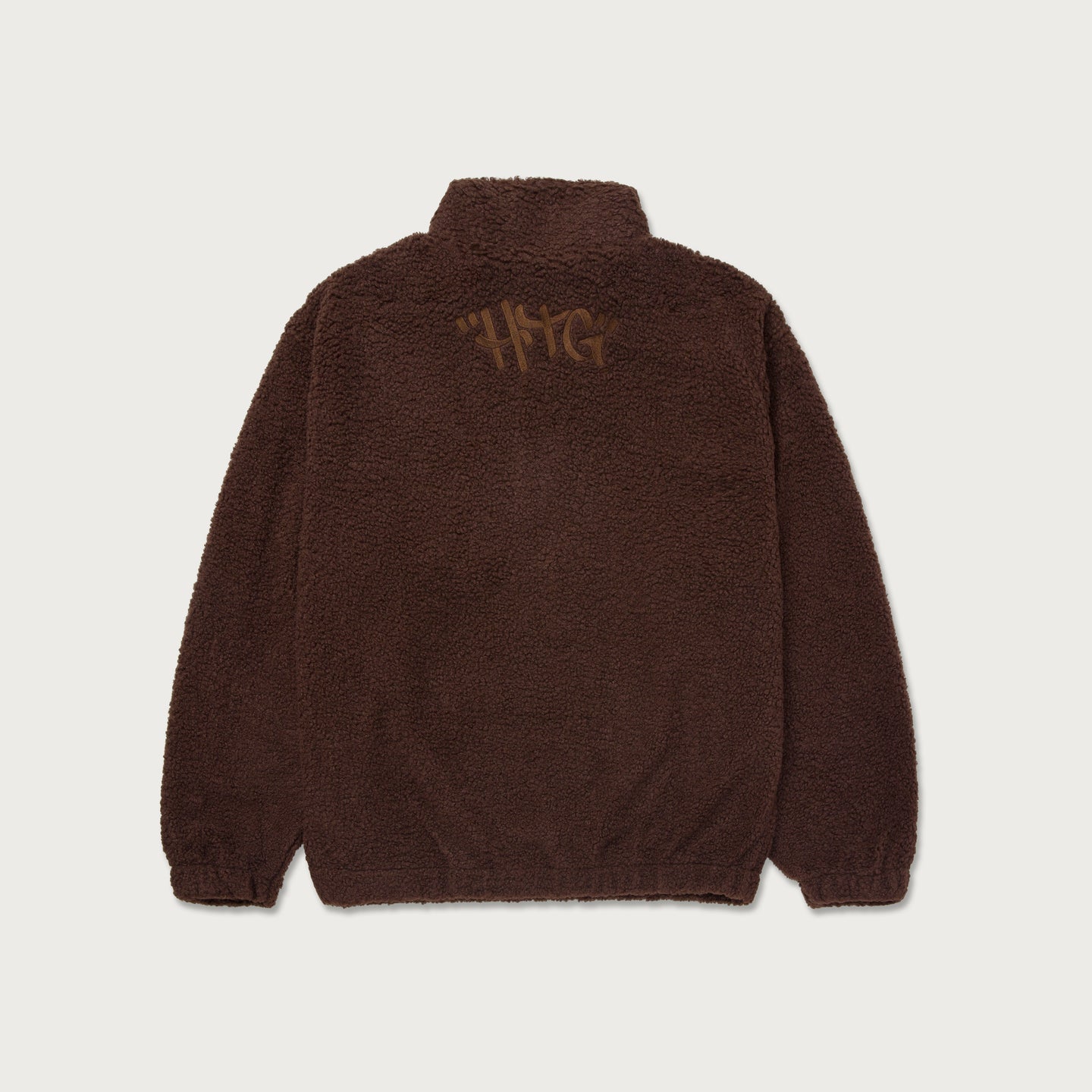 Script Sherpa Pullover - Brown