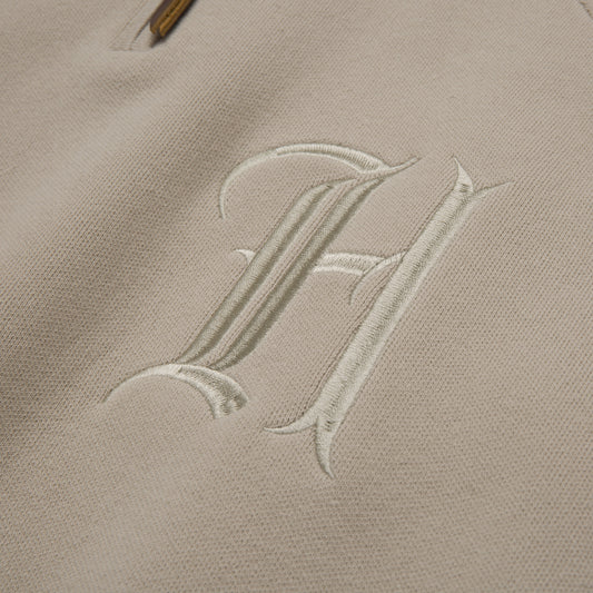 HTG® Zip Henley - Bone