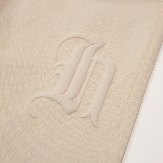 Kids Herringbone Pant - Sand