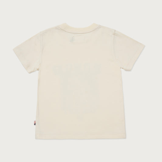 Kids Hop Scotch T-Shirt - Bone