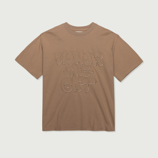 Amp'd Up T-Shirt - Tan