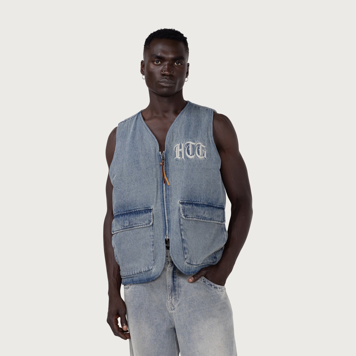 HTG® Vest - Lt. Indigo