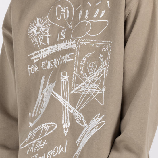 Quick Sketch Crew - Taupe