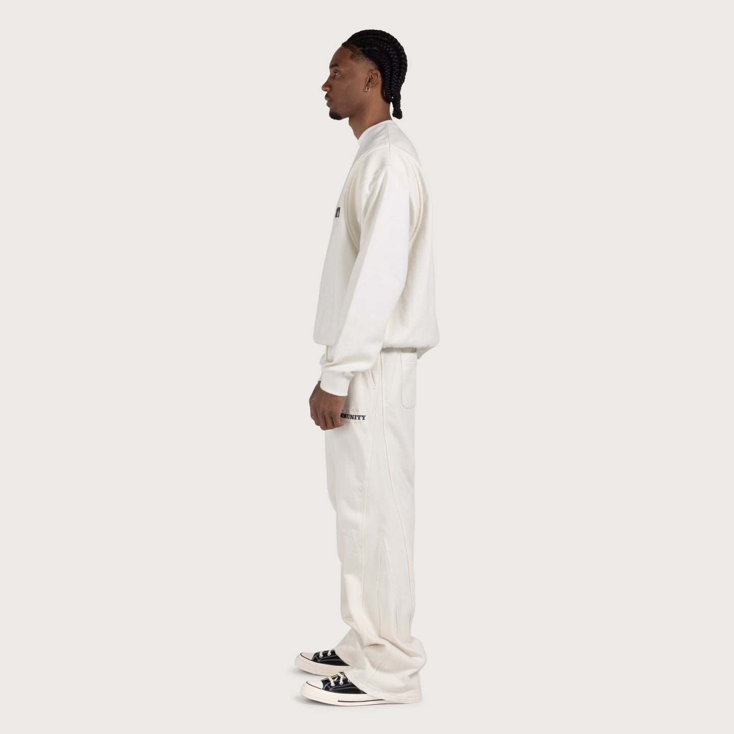 Track Sweats - Bone