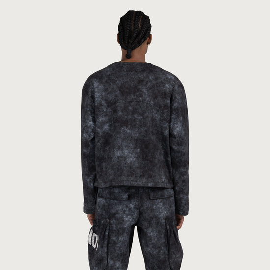Twill Washed Jacket - Black