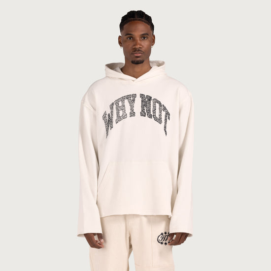 Why Not Hoodie - Bone