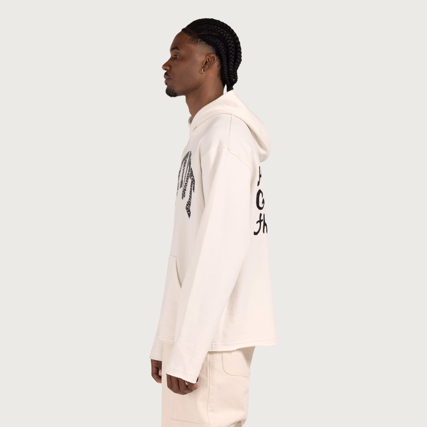 Why Not Hoodie - Bone