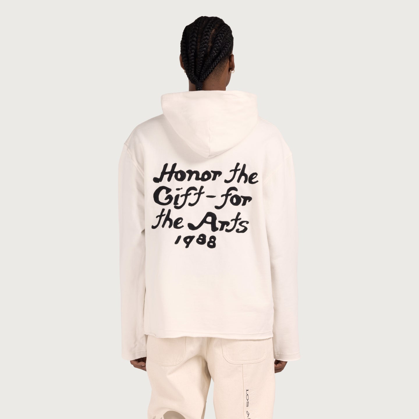 Why Not Hoodie - Bone