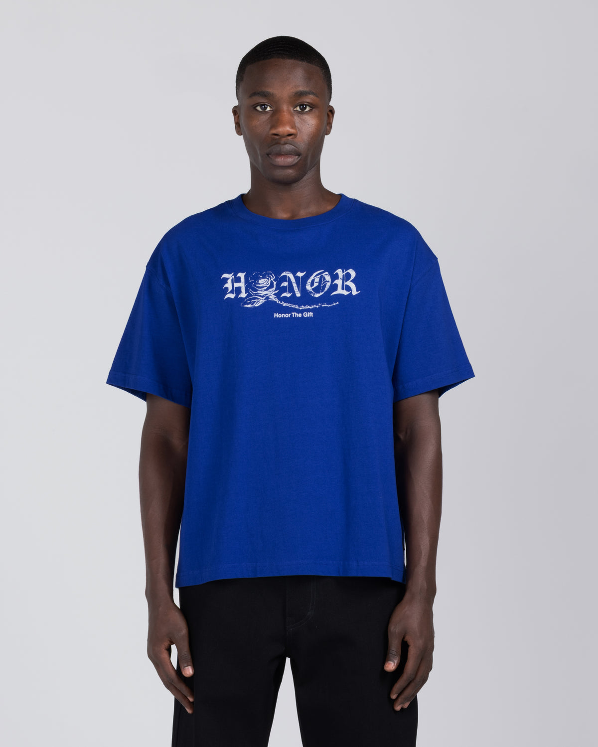 Fallen Rose Tee - Royal Blue