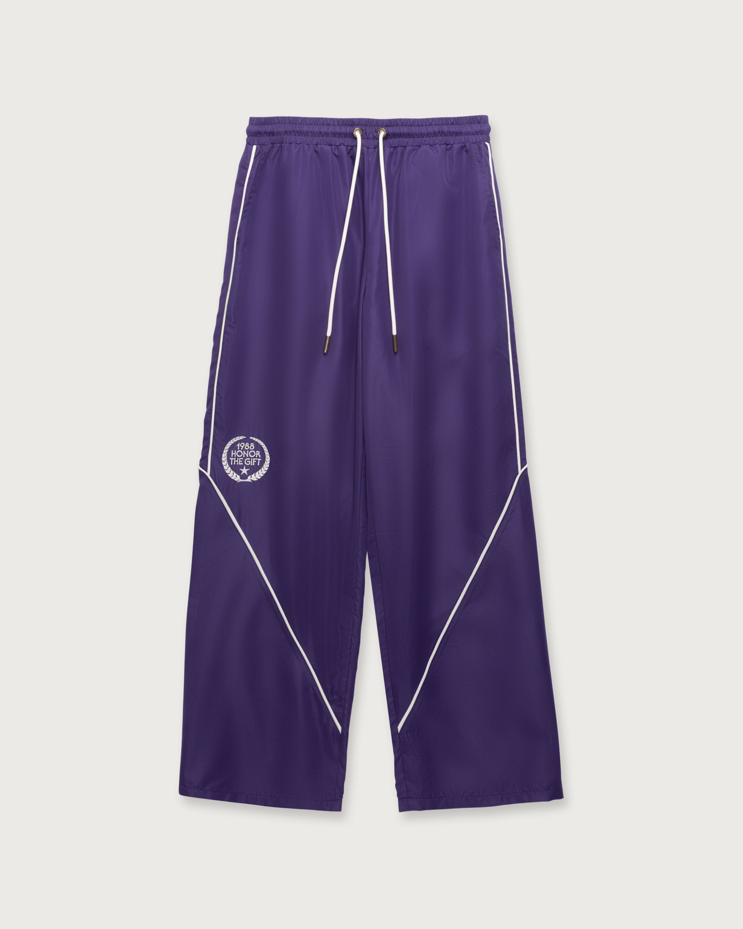Honeycomb Ripstop Track Pant - Purple