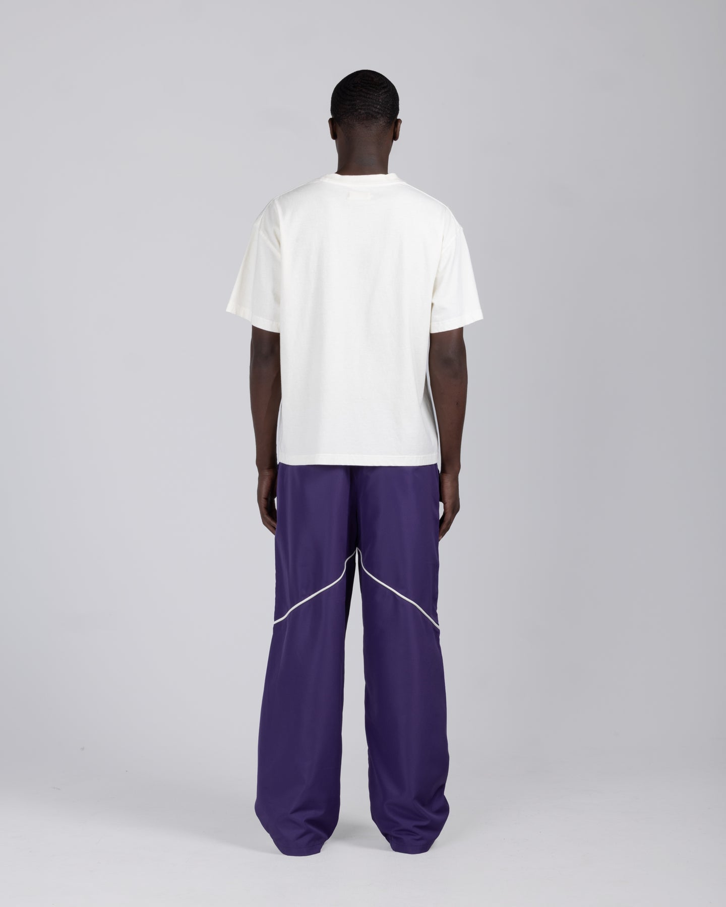 Honeycomb Ripstop Track Pant - Purple