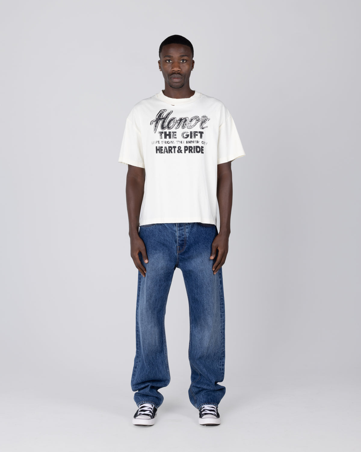 Honor 5 Pocket Denim - Medium Indigo