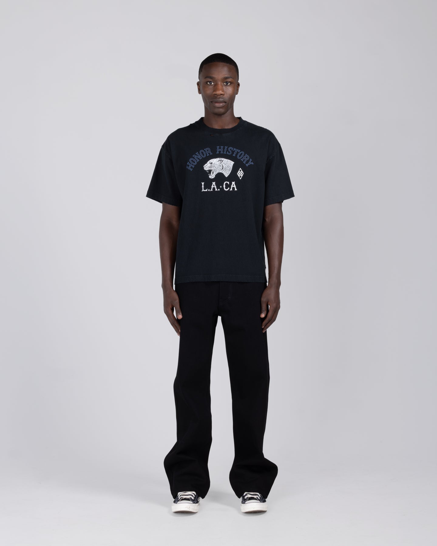 Honor History Tee - Black