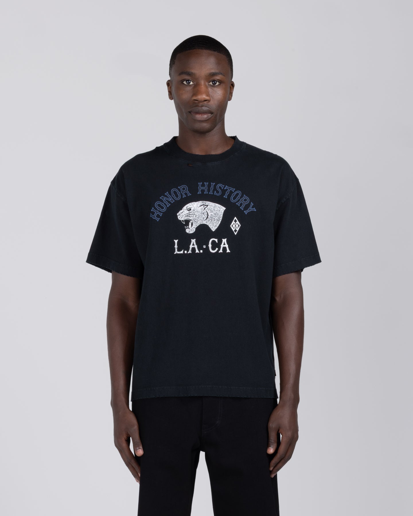 Honor History Tee - Black