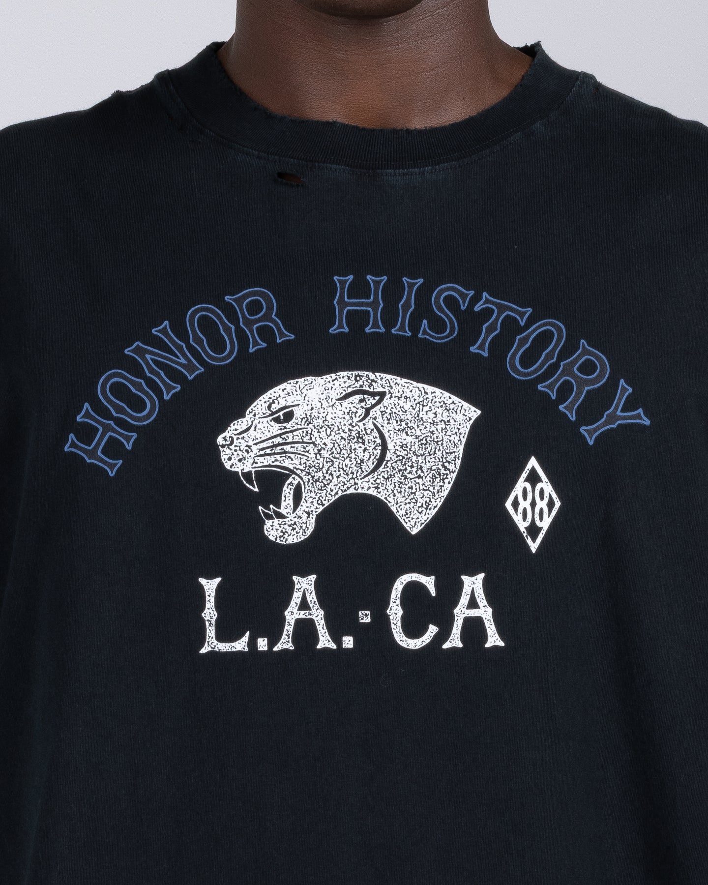 Honor History Tee - Black