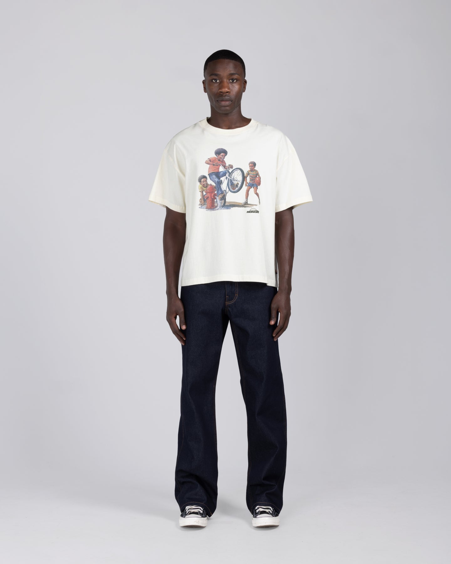 Life Outside Tee - Bone