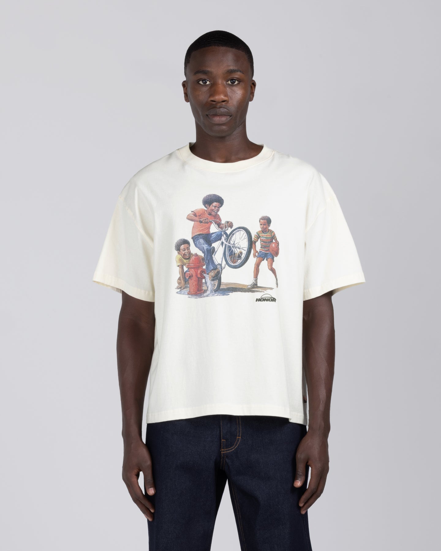 Life Outside Tee - Bone