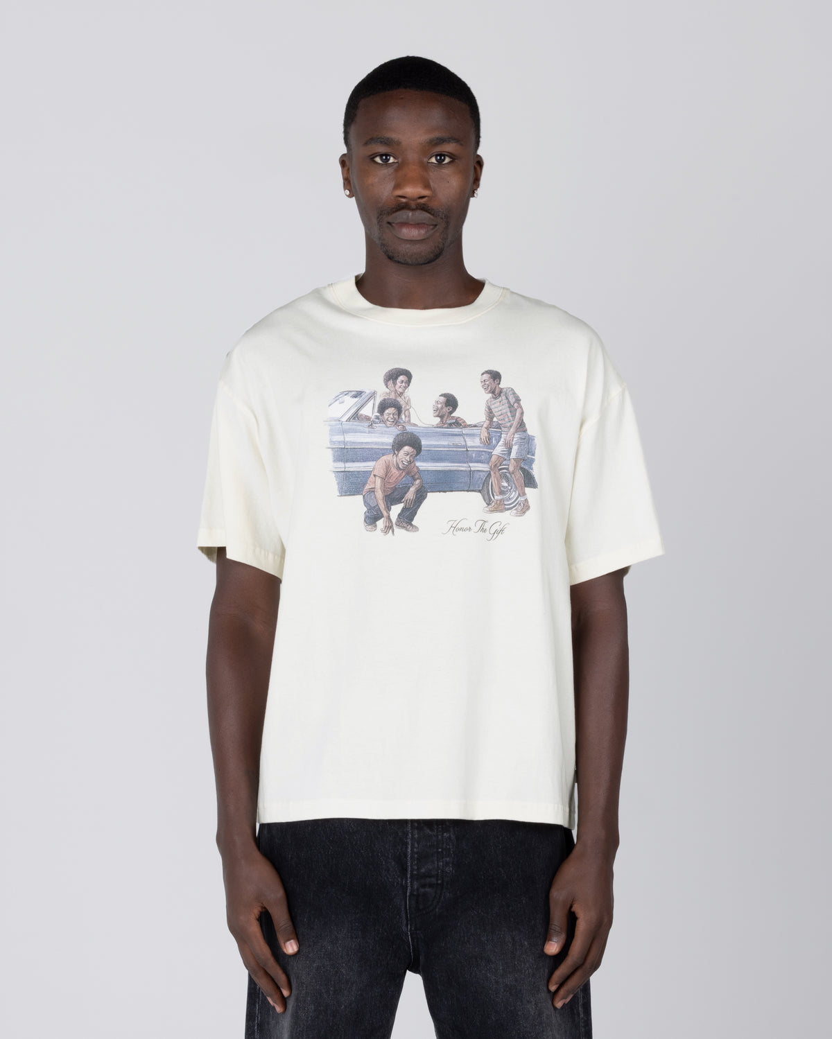 The Lot Tee - Bone