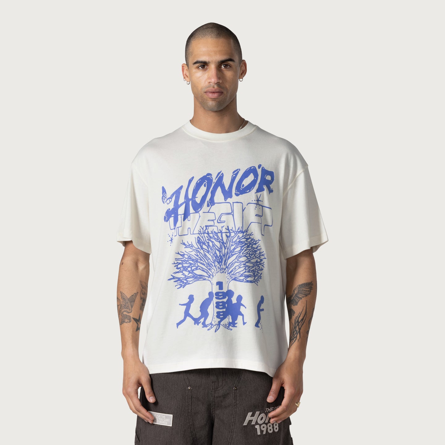 Family Tree T-Shirt - Bone