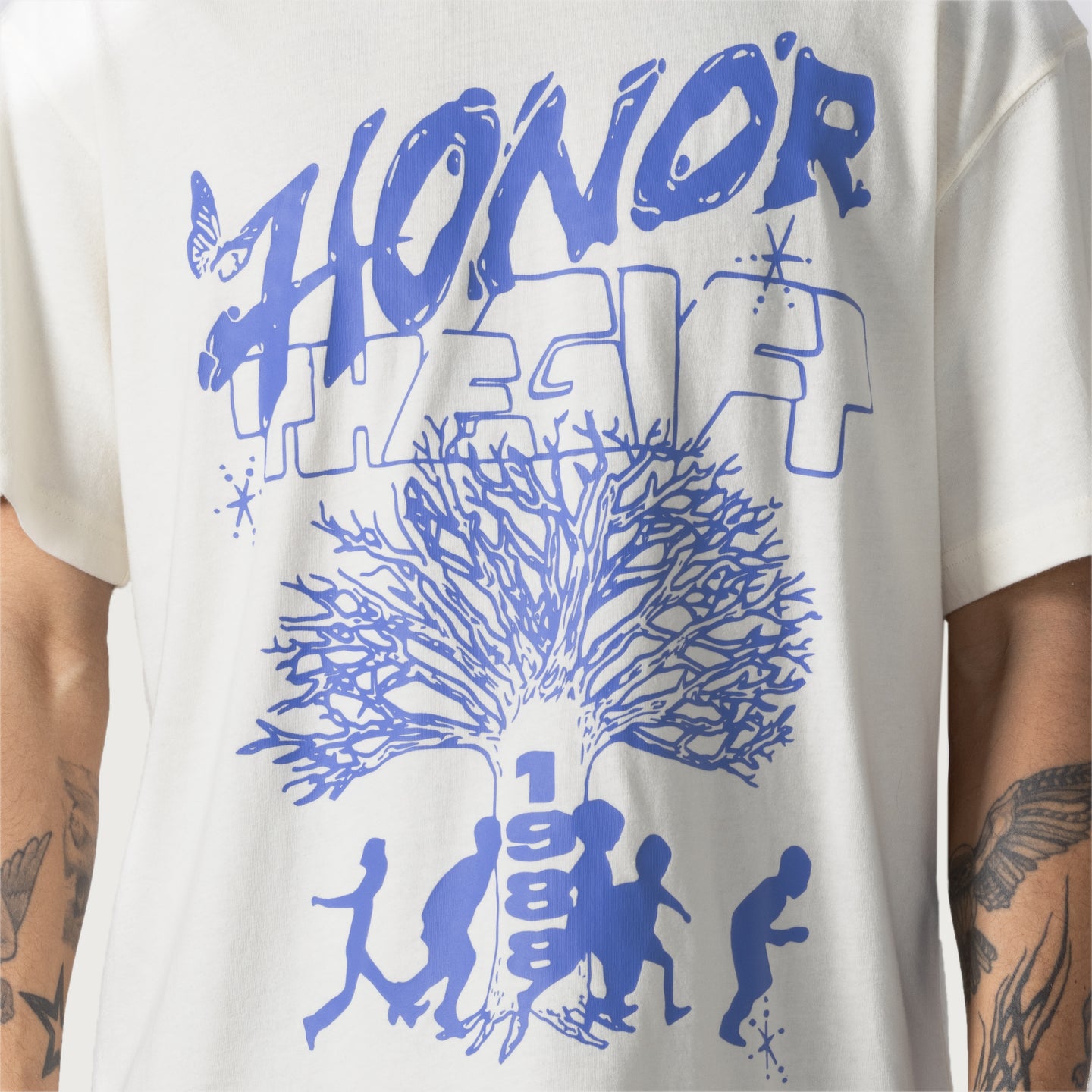 Family Tree T-Shirt - Bone
